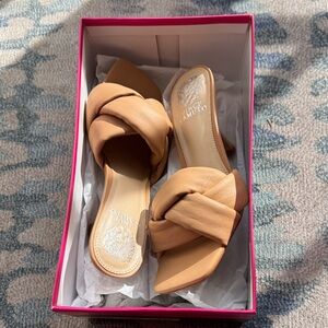 Vince Camuto Women's Camel Knot Mules